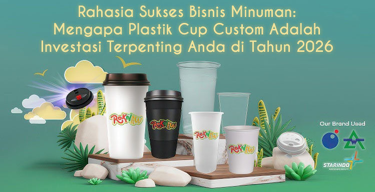 Rahasia Sukses Bisnis Minuman: Mengapa Plastik Cup Custom Adalah Investasi Terpenting Anda di Tahun 2026