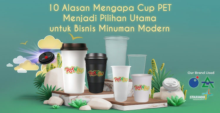 10 Alasan Mengapa Cup PET Menjadi Pilihan Utama untuk Bisnis Minuman Modern 1 10 Alasan Mengapa Cup PET Menjadi Pilihan Utama untuk Bisnis Minuman Modern