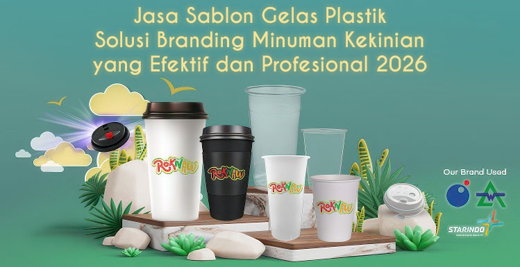 Jasa Sablon Gelas Plastik: Solusi Branding Minuman Kekinian yang Efektif dan Profesional 2026 1 Jasa Sablon Gelas Plastik: Solusi Branding Minuman Kekinian yang Efektif dan Profesional 2026