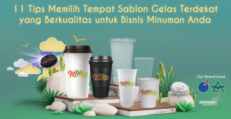 11 Tips Memilih Tempat Sablon Gelas Terdekat yang Berkualitas untuk Bisnis Minuman Anda 1 Tempat Sablon Gelas Terdekat Untuk Bisnis Minuman